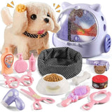 16 Pcs Robot Dog Toys for Girls, Toys for 3 4 5 6 7 8 Year Old Girls Kids Boys, Realistic Robot Puppy Toddlers Girl Toy for 5-7 6-8, Ideas Birthday Gifts for Girl 3 4 5 6 Year Old