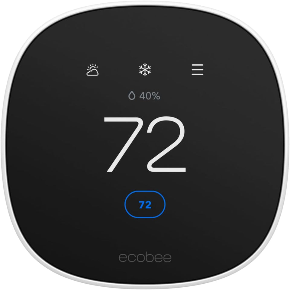 ecobee smart thermostat essential programmable wi-fi thermostat energy star certified