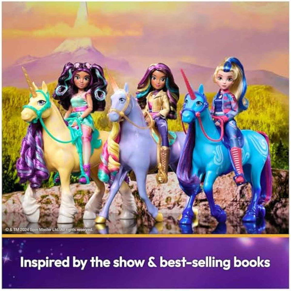 Unicorn Academy, Interactive Rainbow Light-up Wildstar with Lights, Sounds & Music, Dolls & Unicorn Toys, Gifts & Stocking Stuffers for Girls Ages 4 and up
