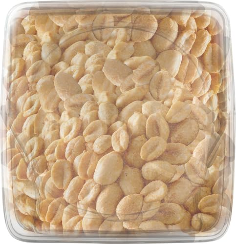 PLANTERS Salted Peanuts Cocktail, Party Snack, Plant-Based Protein, After School Snack, Roasted in Peanut Oil, Salted Nuts, Snacks for Adults, Bulk Nuts, Kosher, 2.19lb Jar