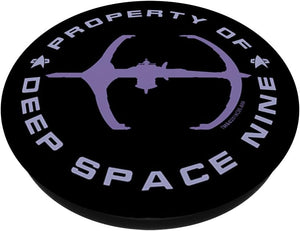 Star Trek Property of DS9 PopSockets Stand for Smartphones and Tablets PopSockets Adhesive PopGrip