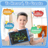 4 Pack LCD Writing Tablet for Kids, 8.5 Inch Colorful Doodle Board Drawing Tablet, Educational Learning Toys Birthday Gifts for Boys Girls Age 3 4 5 6 7 8