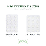 AOA Studio 84-count Hydrocolloid Acne Patches, Vegan, Cruelty-Free, 10mm, 12mm Sizes, Spot Treatment for Blemishes and Acne