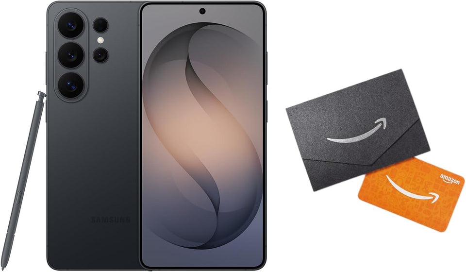 Samsung Galaxy S26 Ultra, Unlocked Android Smartphone + $200 Gift Card, 256GB, Privacy Display, Galaxy AI, AI Camera, Super Fast Charging 3.0, Durable Battery, 2026, Black