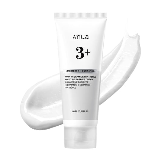 anua 3 ceramide panthenol hydrating face moisturizer 100ml non comedogenic korean skincare