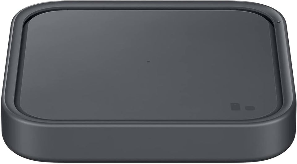 Samsung 15W Wireless Charger Single, Cordless Super Fast Charging Pad for Galaxy Phones and Devices, Compact Design, LED Indicator, USB C Cable Included, 2022, US Version, Grey