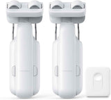 SwitchBot 2025 Automatic Curtain Opener 3 Rod-Bluetooth Remote Control, WiFi&Smartphone Control, Upgraded High-Performance, Add Hub to Work with Alexa, Google Home, HomeKit