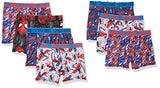 Exclusive 7-PK Athletic Boxer Briefs with Multiple Print Options sizes 4, 6, 8, 10,12
