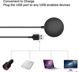 2 Pack Compatible with Samsung Watch Charger,Galaxy Watch7/6/5/4 Charger Cable Dock USB Replacement for Samsung Galaxy Watch 7/6/6 Classic/5/5 Pro/4/4 Classic/3/Active 2/Active