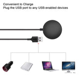 Trami 2 Pack Compatible with Samsung Galaxy Watch 7/6/6 Classic/5/5 Pro/4/4 Classic/3/Active/Active Wireless Charging Dock,Replacement USB Charger Cable Cord Stand for Classic/3 /Active/Active