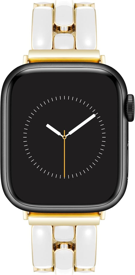 Anne Klein Fashion Bracelet for Apple Watch, Secure, Adjustable, Apple Watch Replacement Band, Fits Most Wrists