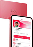 dot. Card - Digital Business Card - Tap Compatible with iPhone & Android (Black)