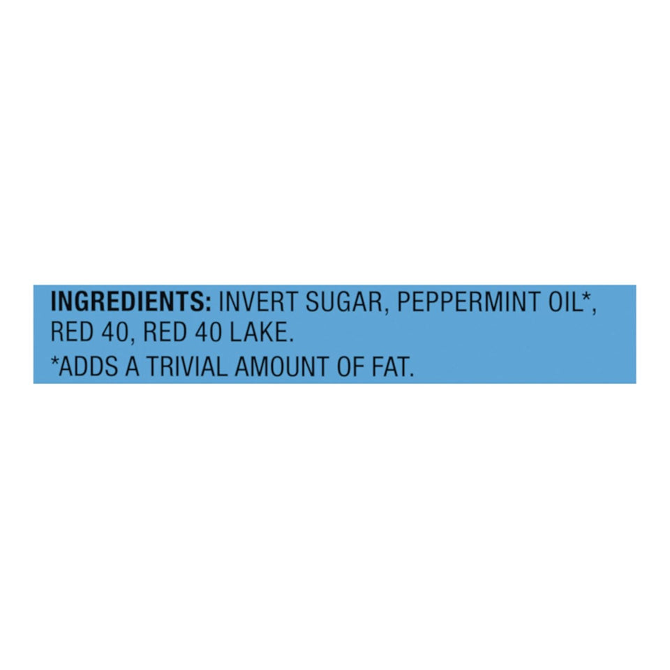 brachs bobs sweet stripes soft peppermint candy, individually wrapped pieces, 3.9 lb tub