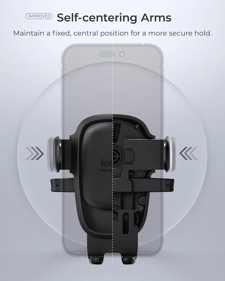 iOttie Easy One Touch Advanced Universal Car Mount DasBVoard & Windshield Suction Cup Phone Holder for iPhone, Samsung, Google, All Smartphones