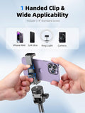 Kaiess 62" Phone Tripod & Selfie Stick, Extendable Photography Light Stand with Wireless Remote, Solidest, Portable, Lightweight, Compatible with iPhone/Android Phone