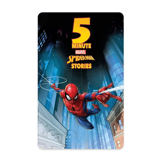 YOTO Disney 5 Minute Marvel Stories: Spider Man – Kids Audio Card for Use with Player & Mini All-in-1 Audio Device, Screen-Free Listening with Fun Stories for Playtime, Bedtime & Travel, Ages 5+