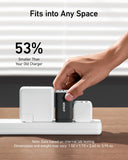 Anker USB C Charger(Nano II 65W), PPS 3-Port Fast Compact Foldable Wall Charger for MacBook Pro/Air, iPad Pro, Galaxy S20, Dell XPS 13, Note 20/10+, iPhone 16/16 Pro, Steam Deck, and More
