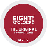 eight o'clock coffee the original, medium roast, keurig k-cup pods, 72 count, kosher