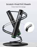 renpho cordless weighted jump rope with counter for fitness and crossfit workouts