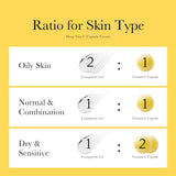 medicube Deep Vitamin C Golden Capsule Face Moisturizer, 1.94 oz, Liposome Capsules For Wrinkles, Skin Radiance, Korean Skin Care