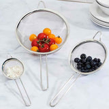 Cuisinart Mesh Strainers, 3 Count (Pack of 1) Set, CTG-00-3MS Silver