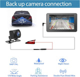 Carplay Screen for Car, 7" HD Wireless Portable Car Play Touchscreen Stereo with Android Auto Mirror Link/Backup Camera/GPS Navigation/Satellite Radio for All Vehicles