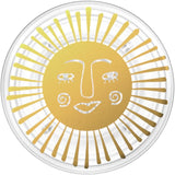 PopSockets Adhesive Phone Grip, Holder, Phone Stand, Yellow - Sun Goddess