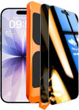 TOCOL for iPhone 17 Screen Protector 6.3 inch 9H Hardness Military Grade Shatterproof HD Tempered Glass for Full Coverage Protection 2 Pack