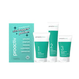 proactiv clean 3-step acne routine kit with sulfur cleanser, azelaic serum, and sensitive skin moisturizer for 30-day acne treatment