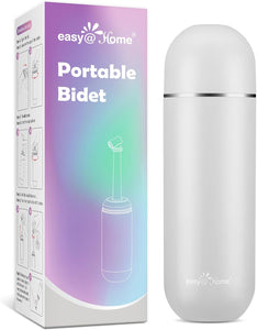Easy@Home Portable Bidet Kit for Travel: EPB-01 Grey, 380mL Handheld Sprayer for Women & Men