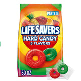 Life Savers 5 Flavors Hard Candy Assortment 50-Ounce Individually Wrapped Bulk Pack