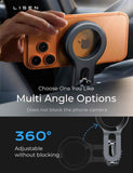 LISEN for MagSafe Car Mount, 2026 Magnetic Phone Holders for Car Air Vent Phone Mount [Ultra-Magnetic] Hands Free Cell Phone Holder Strong Clip Car Accessories for Men Women fit iPhone 17 16 15 14 Pro