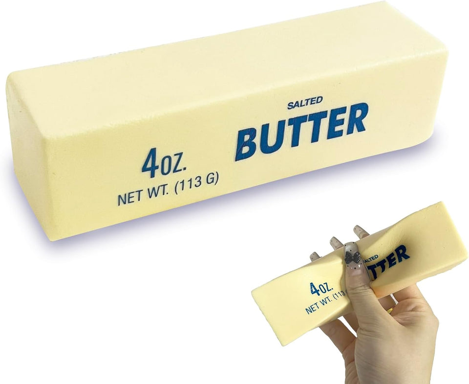 Squeeze Butter Toy，Slow Rising Squishy，Squishy Dumpling Stress Balls，PU Materia Fidget Toy for Office or Party Favor