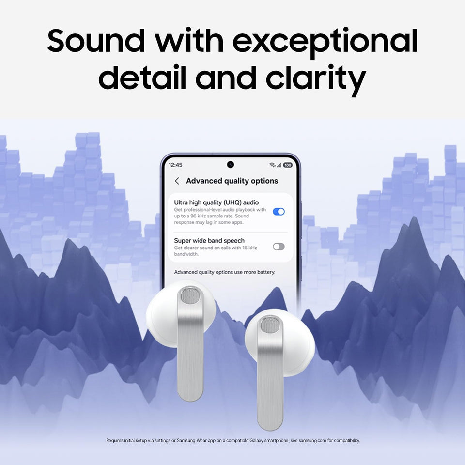 Samsung Galaxy Buds 4 (2026) AI True Wireless Bluetooth Earbuds, Noise Cancelling, Hi-Res Audio, 1-Way Speaker, New Fit, IP54, Live Translation, Black [US Version, 2 Yr Warranty]