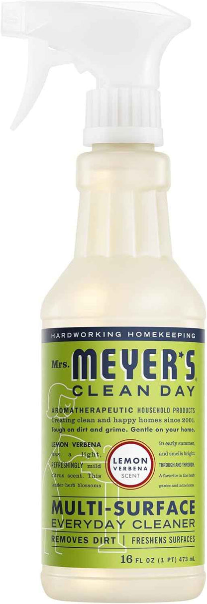 MRS. MEYER'S CLEAN DAY All-Purpose Cleaner Spray, Lemon Verbena, 16 fl. oz