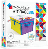 MAGNA-TILES Storage Bin & Interactive Play-Mat, The Original Magnetic Building Brand