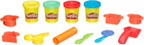Play-Doh Starter Set 9-Piece Kit with Storage Tote & 4 Modeling Compound Cans, Arts and Crafts for Kids, Back to School Classroom Supplies, Preschool Toys, Ages 3+