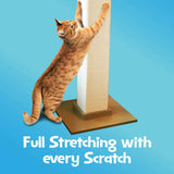 SmartCat Pioneer Pet Ultimate Scratching Post (Beige)