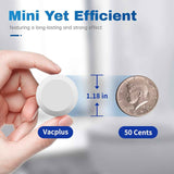 Vacplus Automatic Toilet Bowl Cleaner Tablets - 12 Pack - Deodorizing and Descaling for Tough Stains Removal