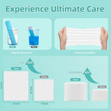 Ditoi Ultra Soft Disposable Face Towels, 10x12 inches, 50 count, Plant Fiber, Sensitive Skin