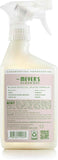 Mrs. Meyer's Apple Blossom Vinegar Gel Cleaning Spray, 16 Fl Oz, No-Rinse Formula for Bathroom Use