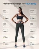 RENPHO Smart Tape Measure with Large Display, Bluetooth Body Measuring Tape with App for Weight Loss, Fitness Shape, Measure Circumference Length