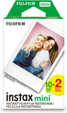 FUJIFILM Instax Mini Instant Film Twin Pack (White), 20 Photos