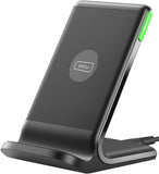 INIU Wireless Charger, 15W Fast Qi Certified Wireless Charging Station with Sleep-Friendly Adaptive Light Compatible with iPhone 16 15 14 13 Pro XS 8 Plus Samsung Galaxy S25 S24 S23 Note 20 Google etc - Zynora