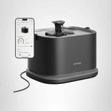 PETLIBRO Upgrade Cat Water Fountain Stainless Steel Tray, Dockstream 2 Cat Fountain Indoor, 3L/101oz Auto Cat Fountains for Drinking, App Monitoring Pet Water Fountain Dog, 5G WiFi Cat Water Dispenser