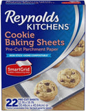 Reynolds Kitchens Air Fryer Liners Disposable, Unbleached Parchment Paper Sheets, 50 Count