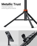 VIMOSE Phone Tripod, Tripod for iPhone with Remote & Strong Magnetic Holder for Magsafe, Stable Cell Phone Tripod for Video Recording, Essential Tripod & Monopod Accessories for iPhone/Android (66")