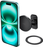 iOttie iTap 3 Magnetic Flush Mount Car Mount Phone Holder with Magnetic Ring Adapter. Compatible with iPhone, Samsung Galaxy, Google Pixel, Huawei, LG, and All Qi Compatible Smartphones