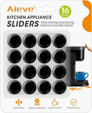 Aieve Appliance Sliders, 8 Pcs Small Appliance Slider for Countertop, Self Adhesive Home Finds Caster Wheels Rollers, Kitchen Must Have Gadgets for Stand Mixers, Coffee Makers, Air Fryers