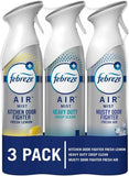 Febreze Air Mist Air Freshener Spray, Odor-Fighting Room Spray, Air Fresheners for Home and Bathroom and Kitchen, Aerosol Can, Linen & Sky Scent, 8.8oz (Pack of 2)